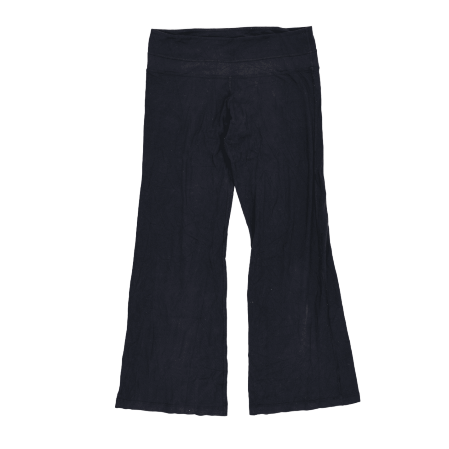 Lululemon Women's Yoga Pants Navy Blue Size 8 Cotton Blend 31 Inch Inseam
