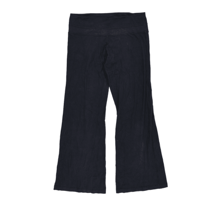 Lululemon Women's Yoga Pants Navy Blue Size 8 Cotton Blend 31 Inch Inseam