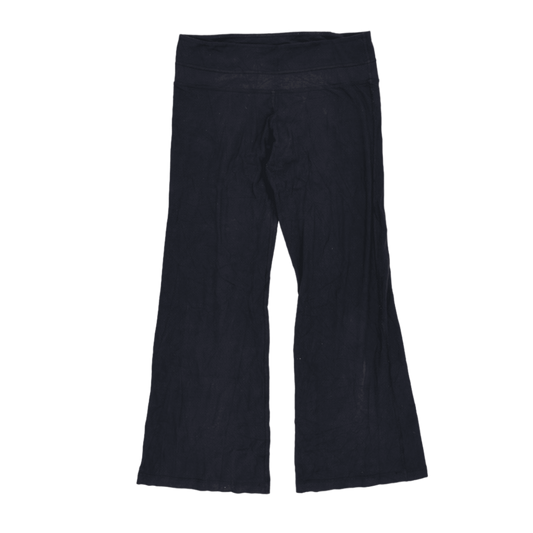 Lululemon Women's Yoga Pants Navy Blue Size 8 Cotton Blend 31 Inch Inseam
