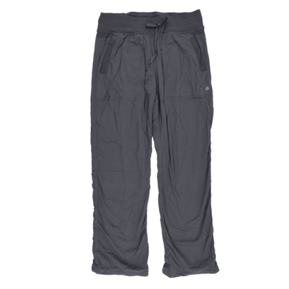 Lululemon Grey Lightweight Drawstring Trousers Women's Size 8 Regular Activewear