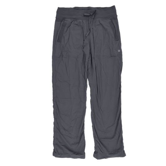 Lululemon Grey Lightweight Drawstring Trousers Women's Size 8 Regular Activewear