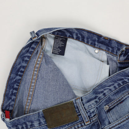 Tommy Hilfiger Vintage Denim Shorts Blue 34 Inch Waist 100 Percent Cotton
