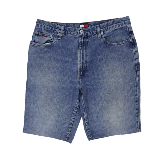 Tommy Hilfiger Vintage Denim Shorts Blue 34 Inch Waist 100 Percent Cotton