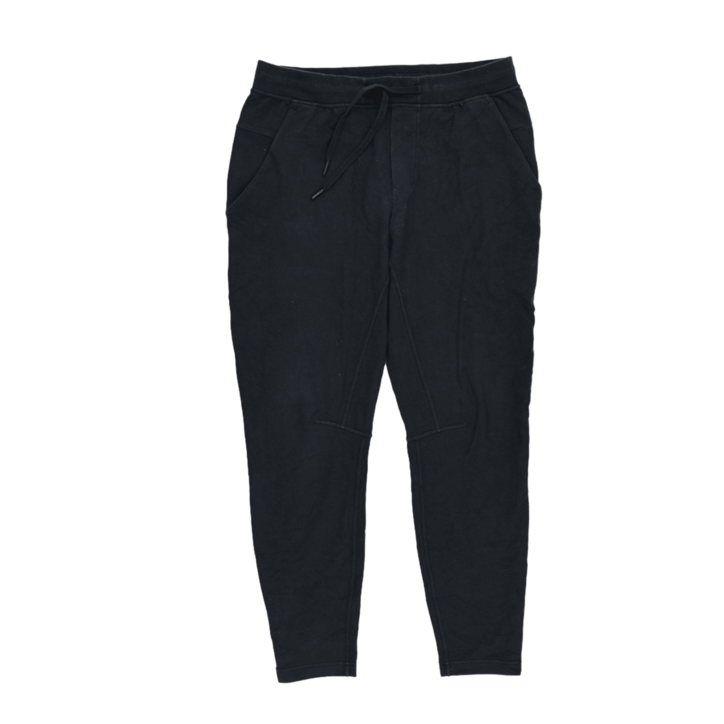 Lululemon Black Cotton Blend Jogger Sweatpants Mens XL 74 cm Inseam 44 cm Waist Very Good Condition