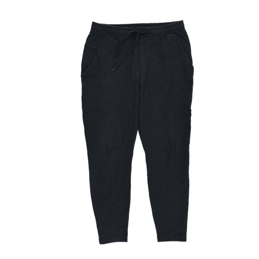 Lululemon Black Cotton Blend Jogger Sweatpants Mens XL 74 cm Inseam 44 cm Waist Very Good Condition
