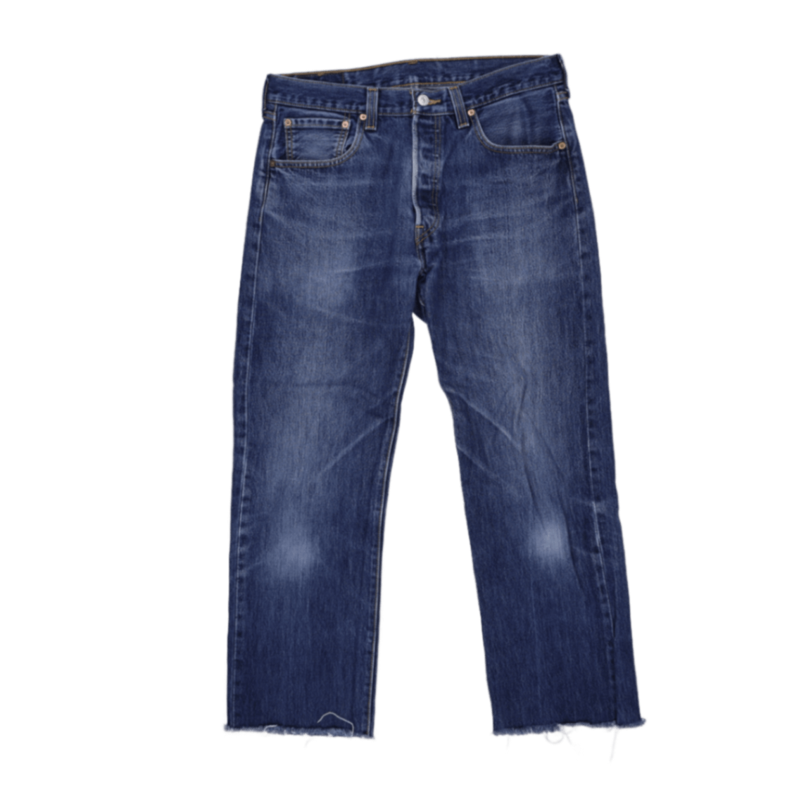 Levi's 501 Original Fit Straight Leg Blue Denim Jeans W32 L34 Vintage Cotton