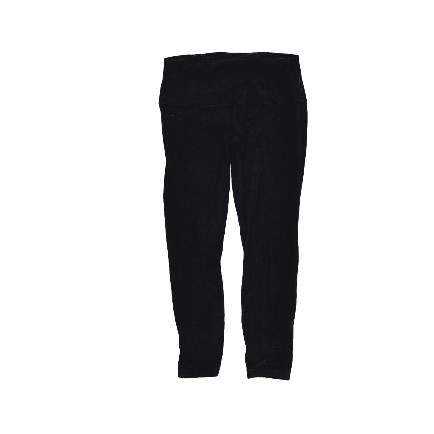Lululemon Black Yoga Leggings Women Size 8 Stretch Nylon Blend 70 cm Inseam