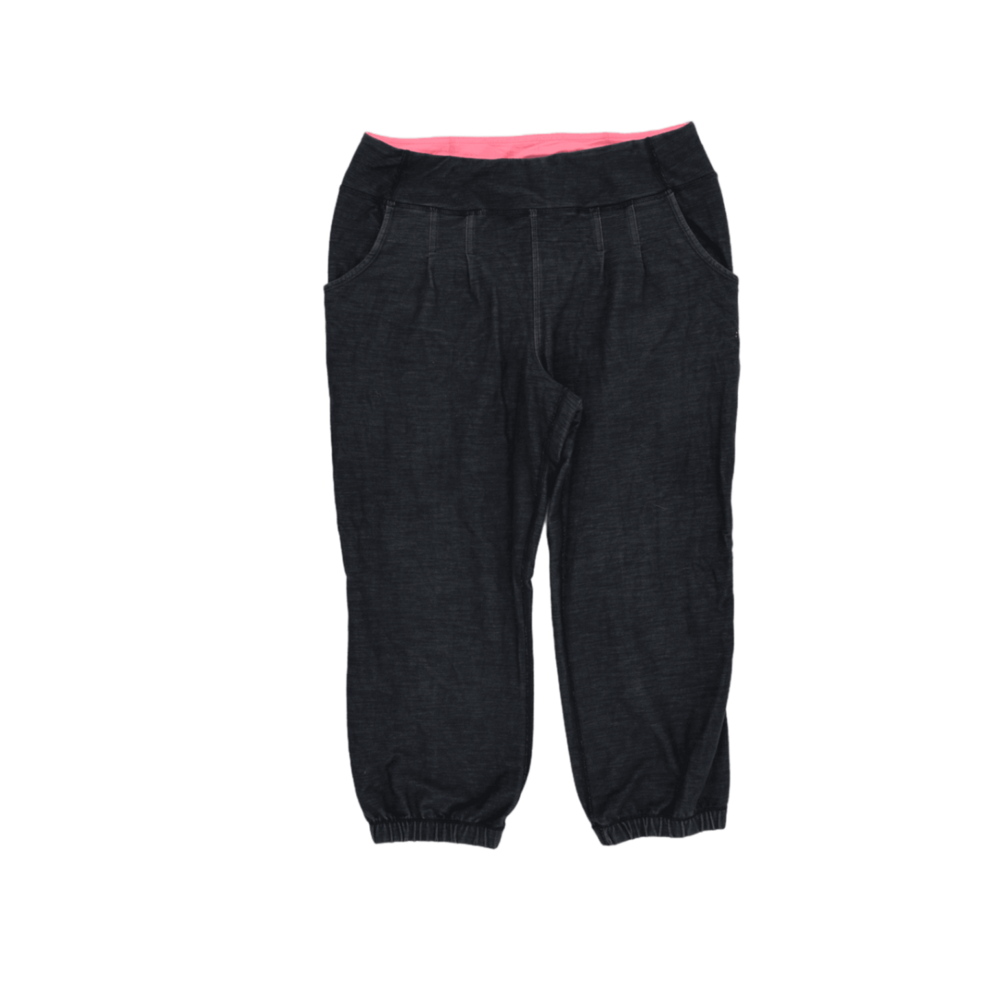 Lululemon Athletica Charcoal Jogger Trousers Women Small Cotton Blend