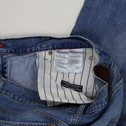 Tommy Hilfiger Men's Light Blue Classic Fit Jeans 34W 32L Cotton