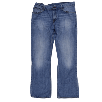 Tommy Hilfiger Men's Light Blue Classic Fit Jeans 34W 32L Cotton