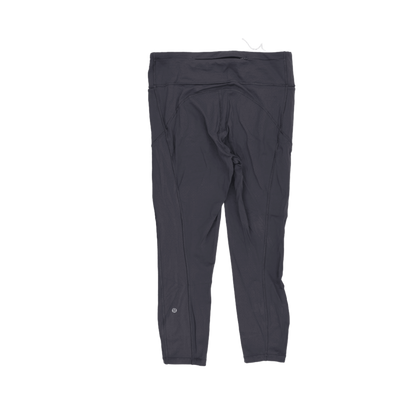 Lululemon Black High Waist Leggings Women's Size S Stretch Fabric Activewear 63 cm Inseam