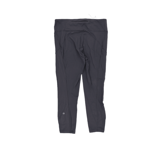 Lululemon Black High Waist Leggings Women's Size S Stretch Fabric Activewear 63 cm Inseam