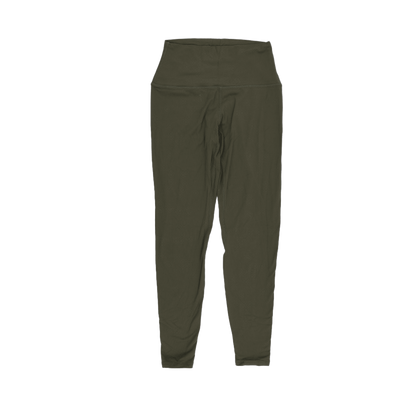 Lululemon Olive Green High Rise Leggings Women's Size Small 27 Inch Inseam Stretch Blend