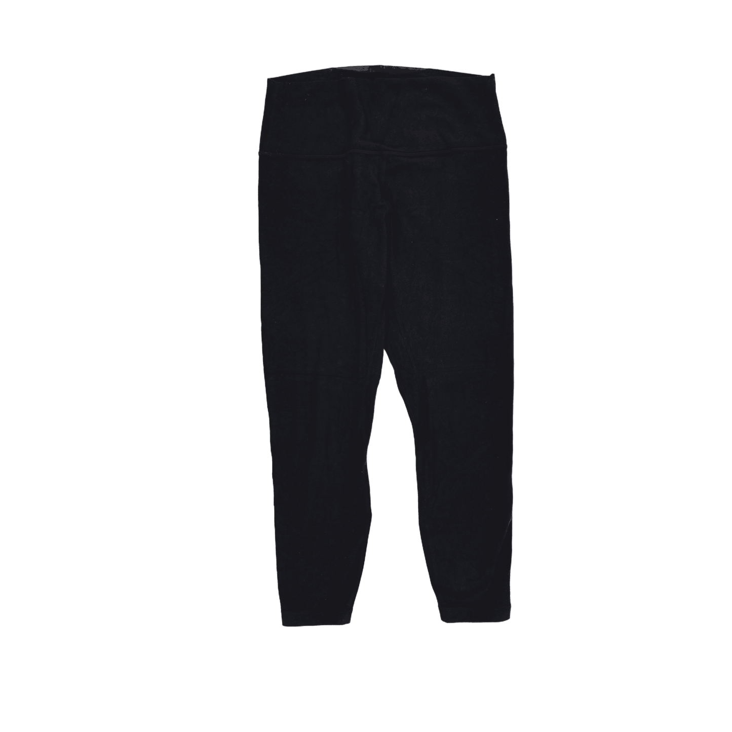 Lululemon High-Waisted Yoga Leggings Black Size 10 Stretch Performance Blend