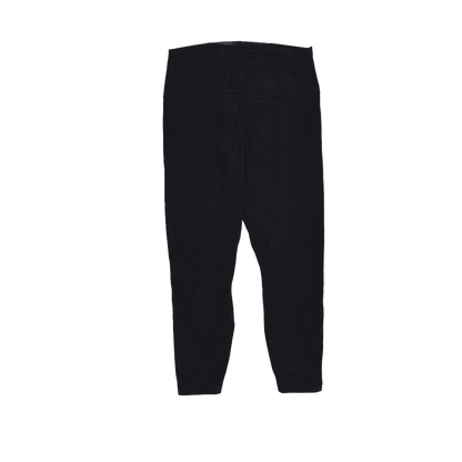 Lululemon High-Waisted Yoga Leggings Black Size 10 Stretch Performance Blend