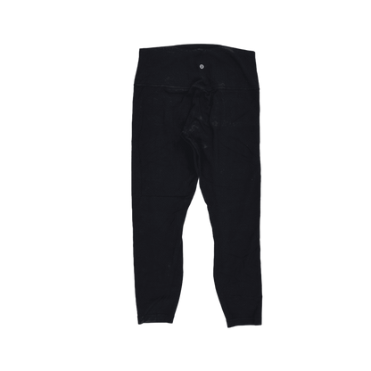 Lululemon High-Waisted Yoga Leggings Black Size 10 Stretch Performance Blend