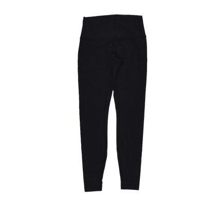 Lululemon High-Rise Black Full-Length Leggings Women's Size Small Polyester Blend