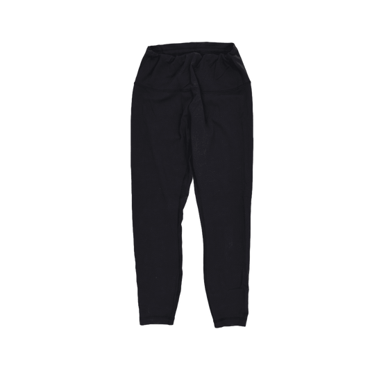 Lululemon Black High Rise Full Length Leggings Women's Size S Stretch Fabric