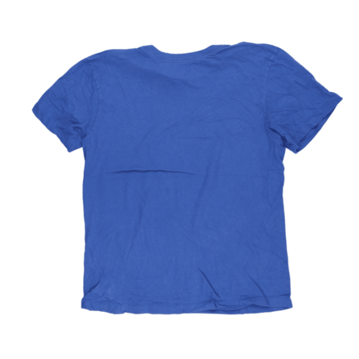 Nike Men's Blue Graphic Sportswear T-Shirt Size S Cotton Crew Neck Short Sleeve