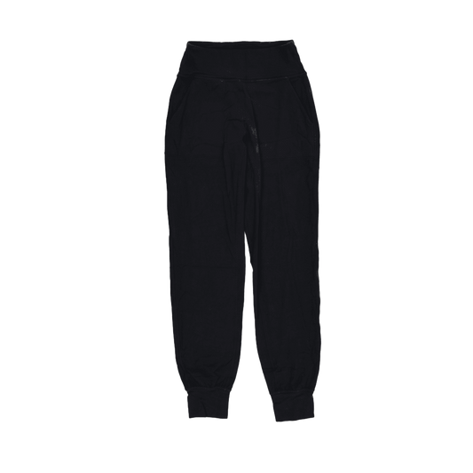 Lululemon Black Cotton Joggers Small 72 cm Inseam 68 cm Waist