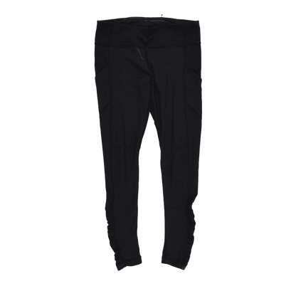 Lululemon Black High Rise Sports Leggings Size 6 Polyester Blend