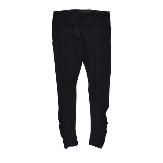 Lululemon Black High Rise Sports Leggings Size 6 Polyester Blend