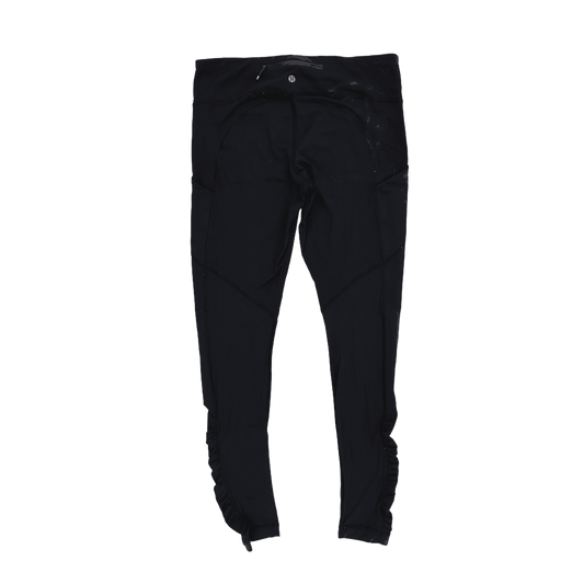 Lululemon Black High Rise Sports Leggings Size 6 Polyester Blend