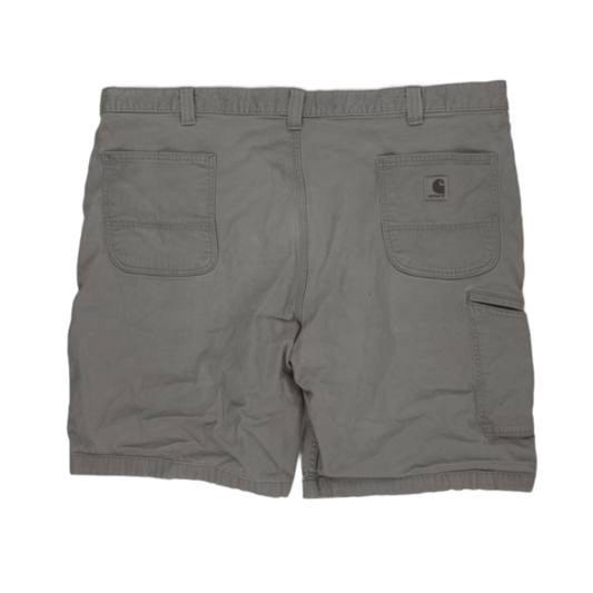 Carhartt Mens Relaxed Fit Grey Work Shorts 11 Inch Inseam Size 44 Cotton