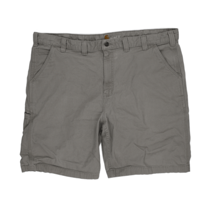 Carhartt Mens Relaxed Fit Grey Work Shorts 11 Inch Inseam Size 44 Cotton