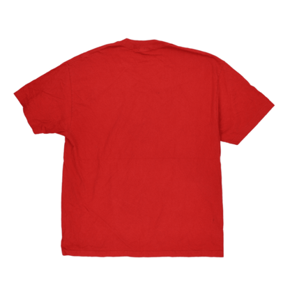 PUMA Vintage Red Graphic Tee XL Cotton Crew Neck 90s