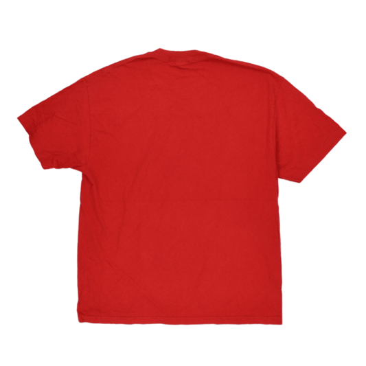 PUMA Vintage Red Graphic Tee XL Cotton Crew Neck 90s