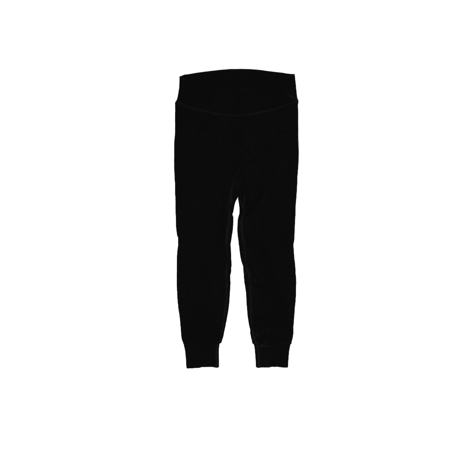 Lululemon Womens Black High Waist Stretch Cotton Jogger Pants Size Small