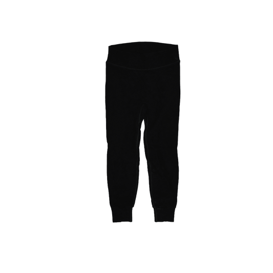 Lululemon Womens Black High Waist Stretch Cotton Jogger Pants Size Small