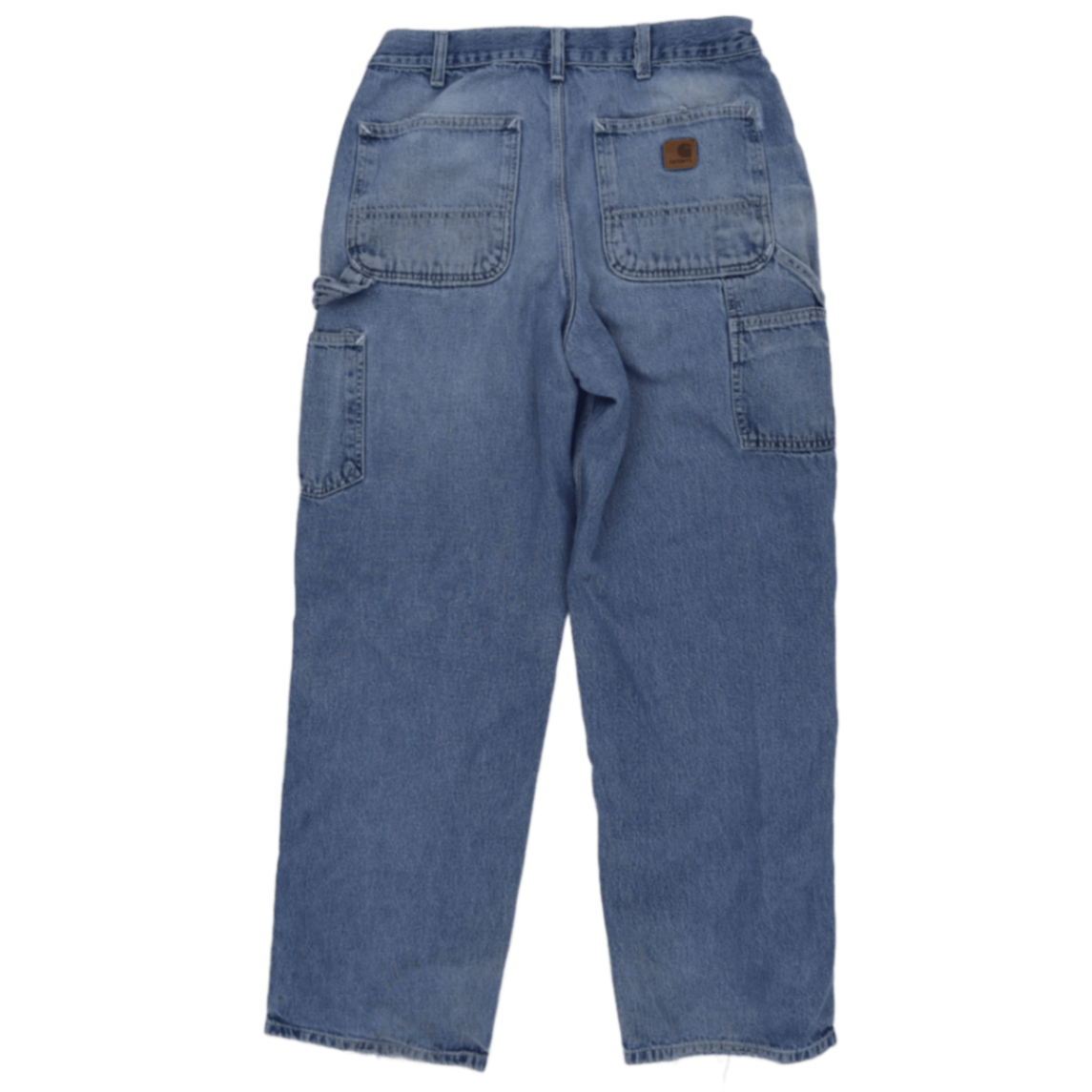 Carhartt Vintage Carpenter Jeans Blue 38W 32L Cotton Denim Relaxed Fit