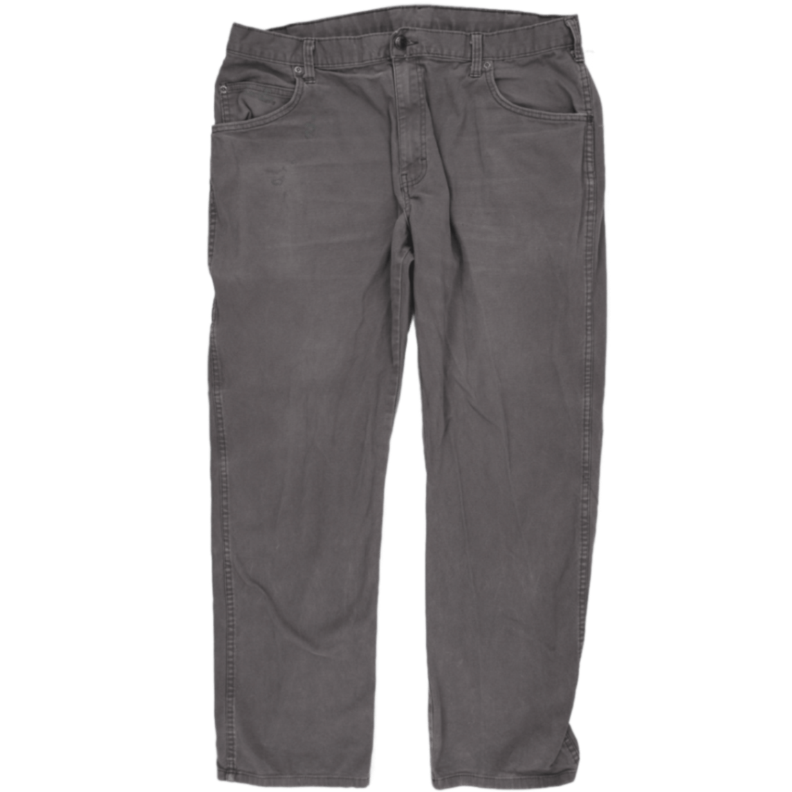 Dickies Grey Work Trousers 36x32 Cotton Mens Distressed Utility Pants