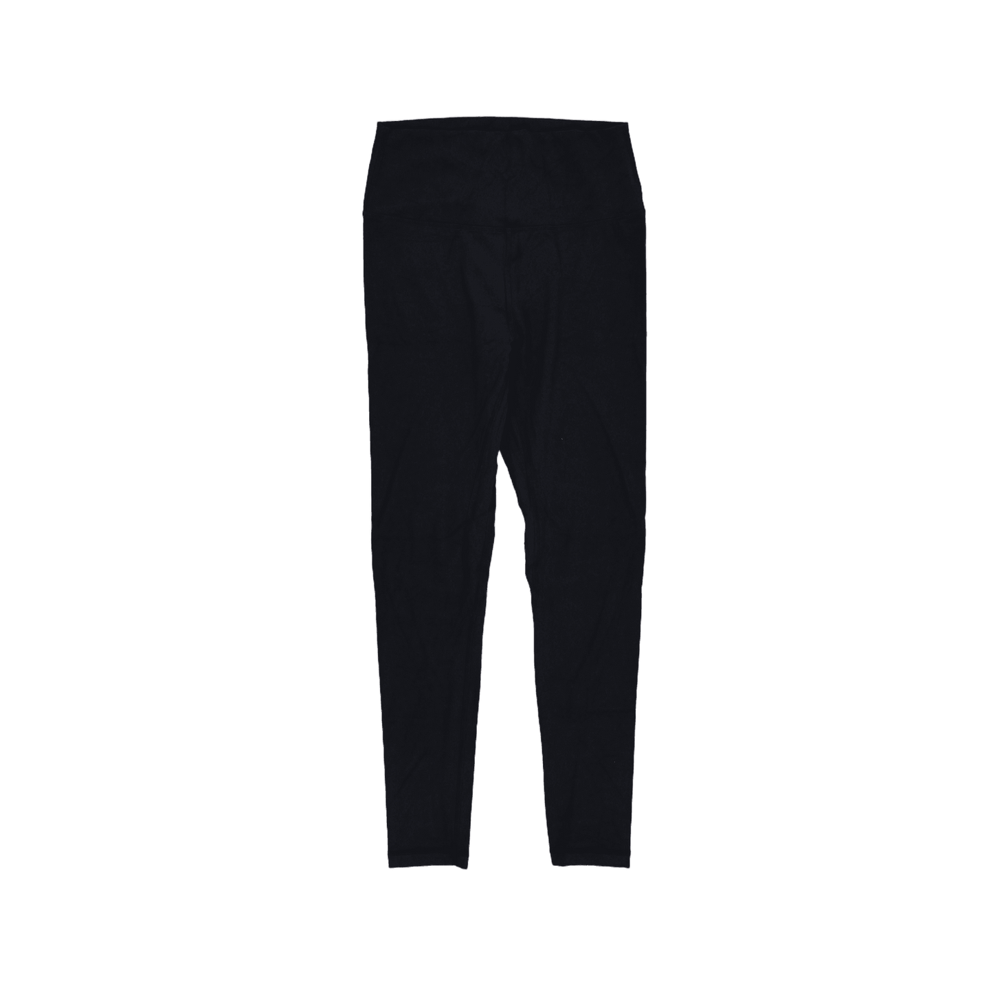 Lululemon High-Rise Black Full-Length Leggings Size 8 Medium Stretch Polyester Blend