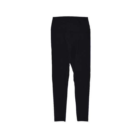 Lululemon High-Rise Black Full-Length Leggings Size 8 Medium Stretch Polyester Blend