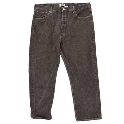 Levi's 501 Original Vintage Black Jeans W42 L32 100% Cotton Straight Leg