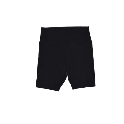 Lululemon Women's Black High Rise Biker Shorts Size 6 Nylon Elastane Blend