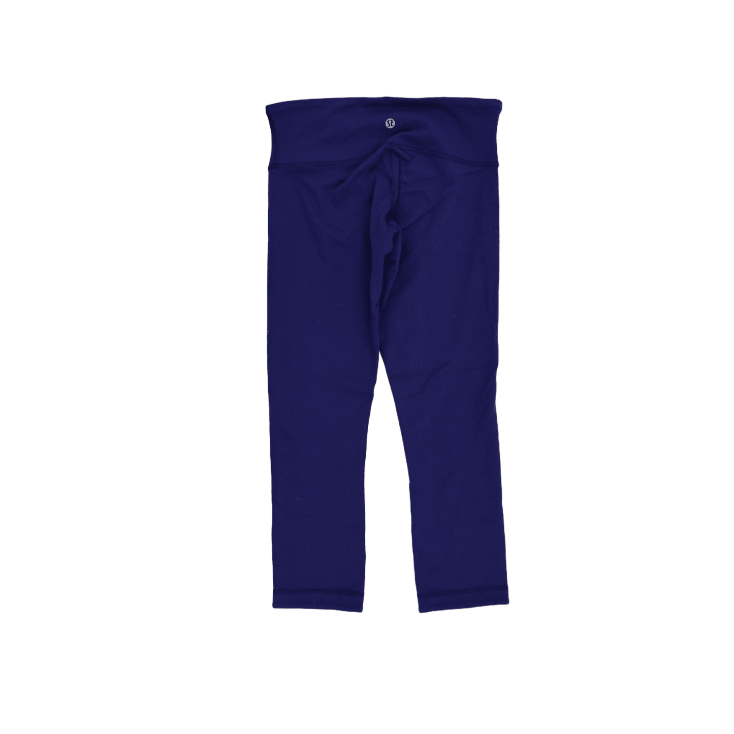 Lululemon Deep Blue High Waist Full Length Leggings Women's Size Small Stretch Polyester Blend