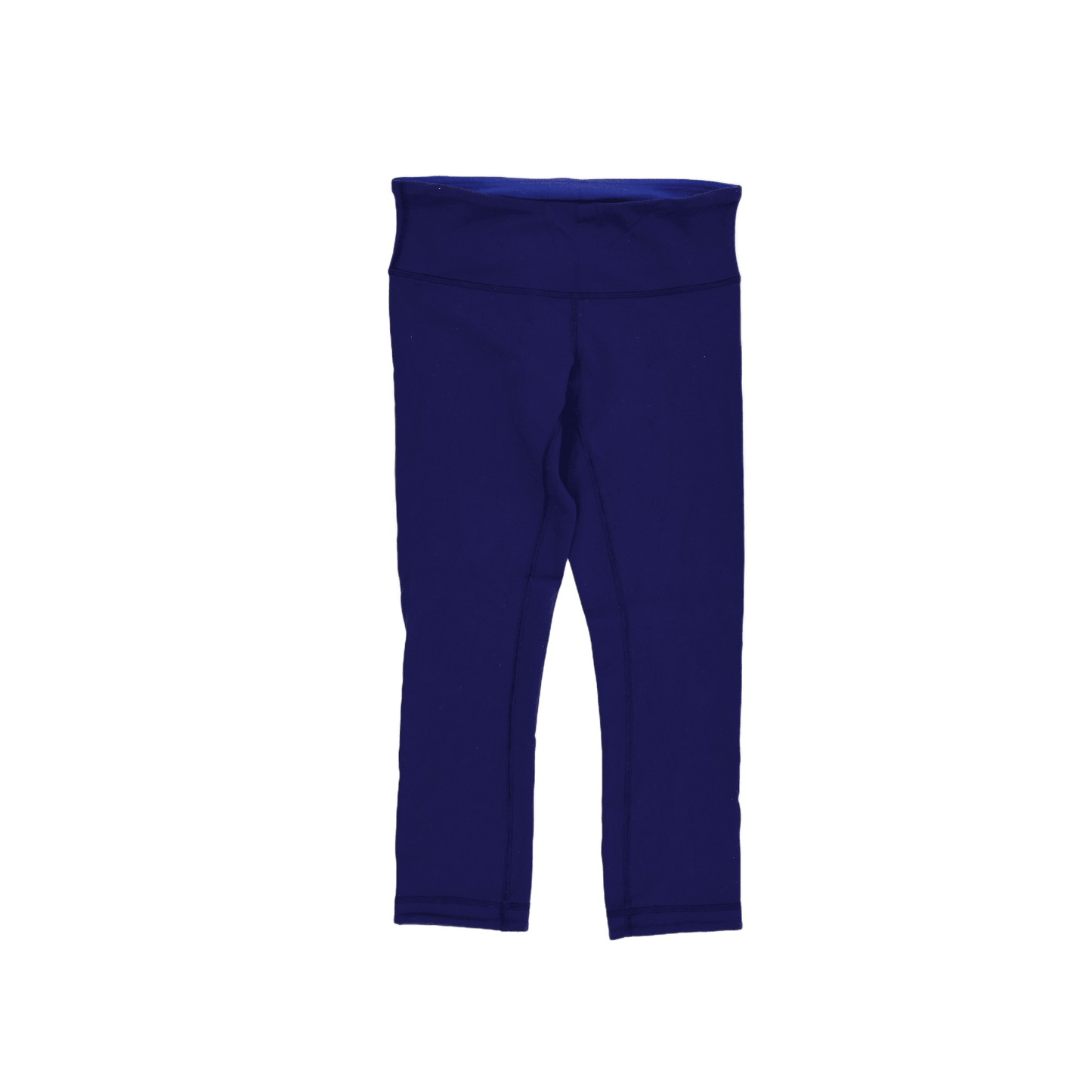 Lululemon Deep Blue High Waist Full Length Leggings Women's Size Small Stretch Polyester Blend