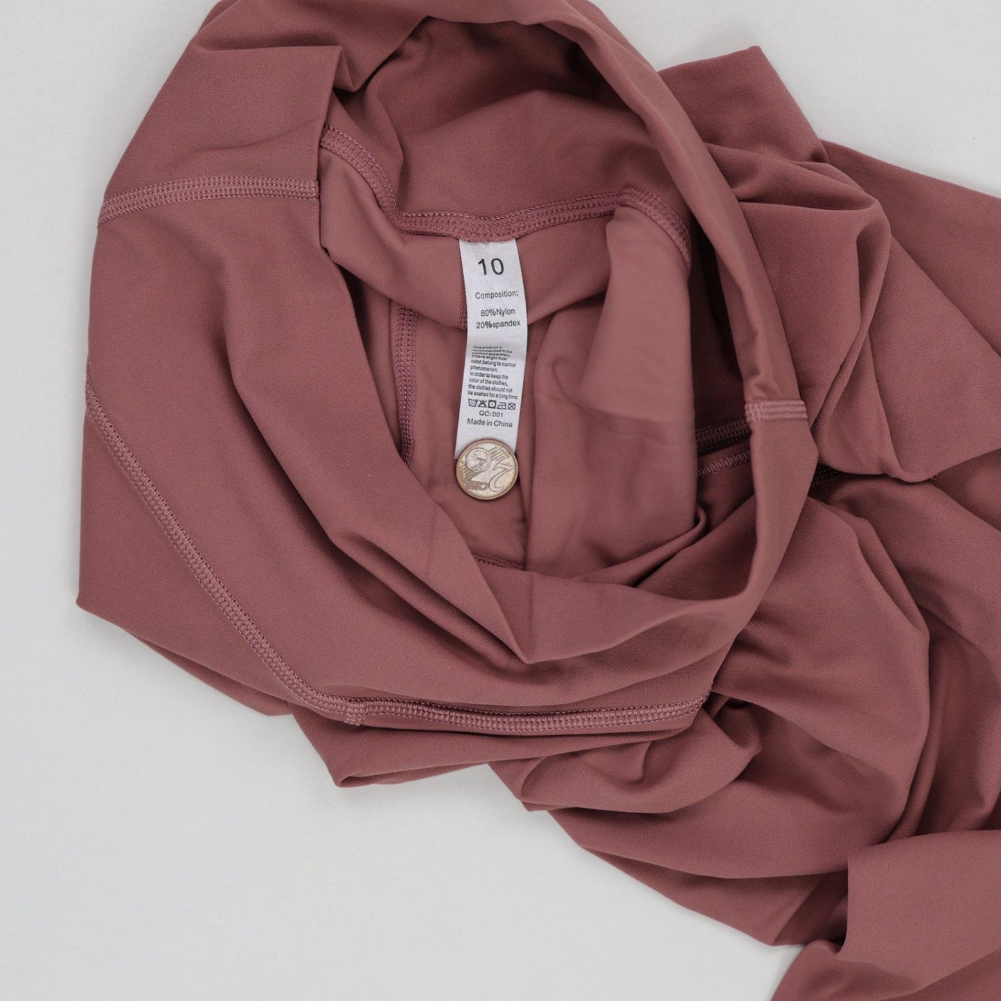 Lululemon Align High-Rise Leggings Rose Brown Size 10 80% Nylon 20% Spandex