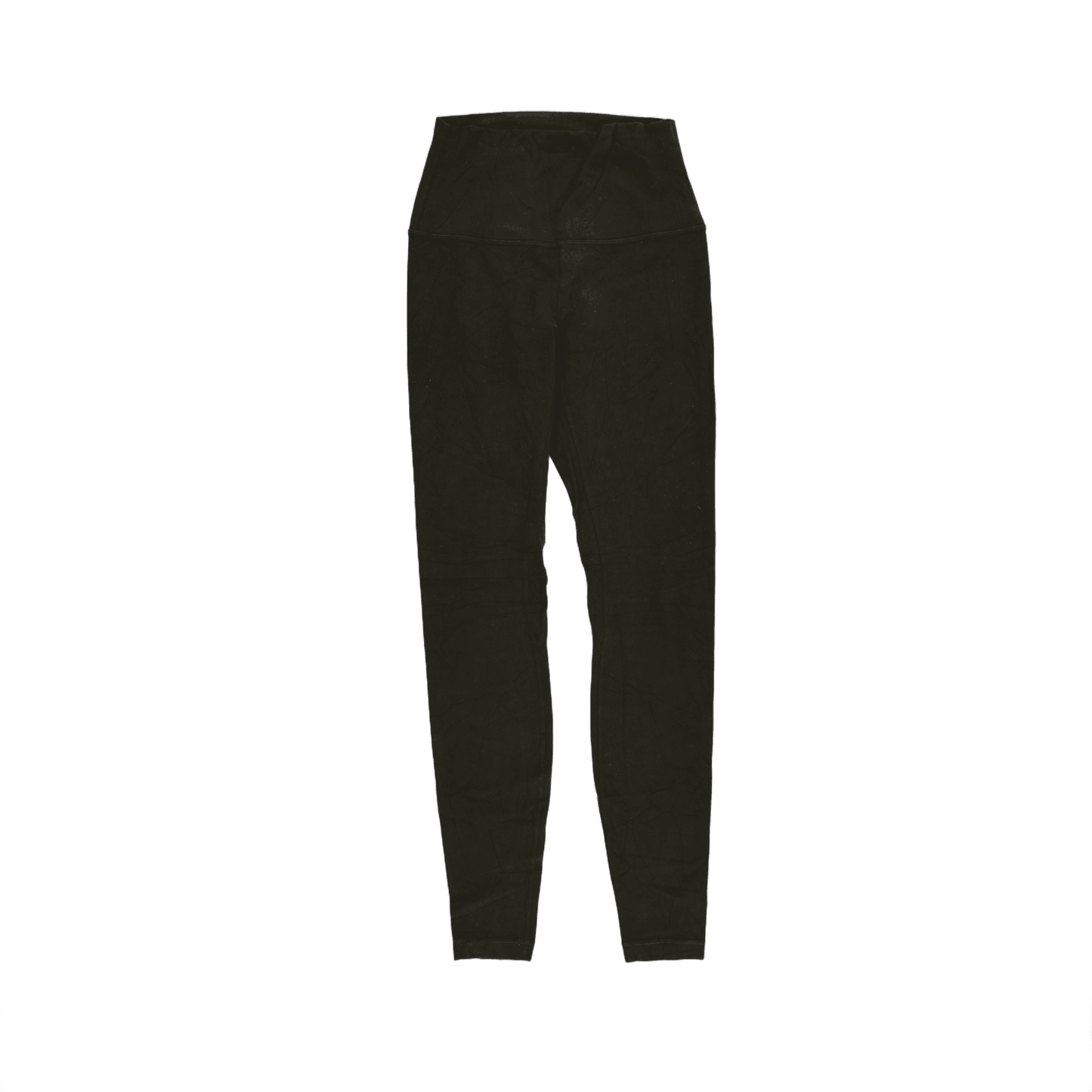 Lululemon High-Rise Black Leggings Women's Size 8 Medium Stretch Blend 28 Inseam Activewear
