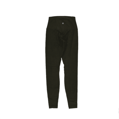 Lululemon High-Rise Black Leggings Women's Size 8 Medium Stretch Blend 28 Inseam Activewear
