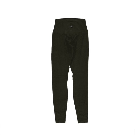 Lululemon High-Rise Black Leggings Women's Size 8 Medium Stretch Blend 28 Inseam Activewear