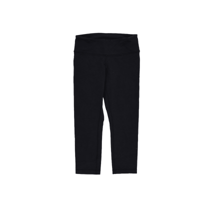 Lululemon Black High Rise Yoga Leggings Size 6 Stretch Blend