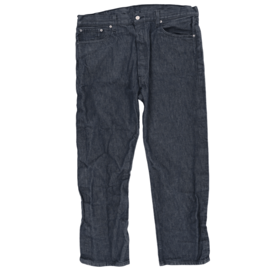 Levi's 501 Original Fit Men's Jeans Dark Blue W40 L32 100% Cotton Straight Leg