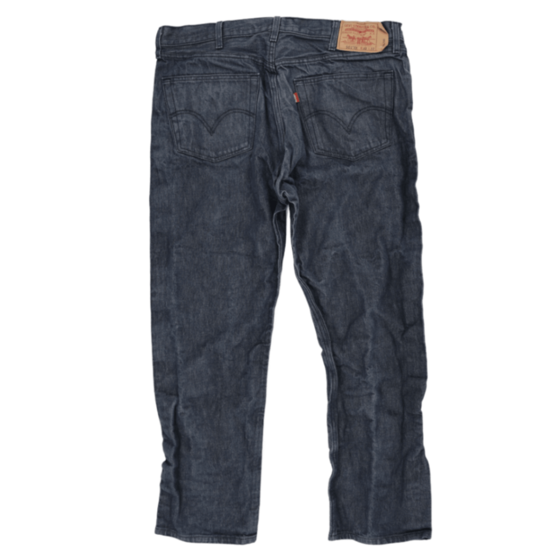 Levi's 501 Original Fit Men's Jeans Dark Blue W40 L32 100% Cotton Straight Leg