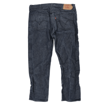Levi's 501 Original Fit Men's Jeans Dark Blue W40 L32 100% Cotton Straight Leg