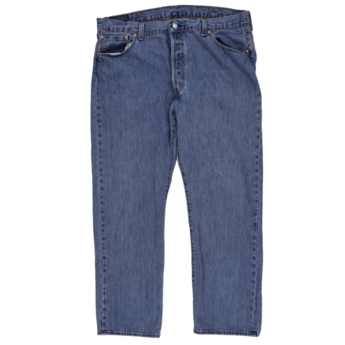 Levi's 501 Original Straight Leg Blue Denim Jeans W34 L34 100% Cotton Vintage